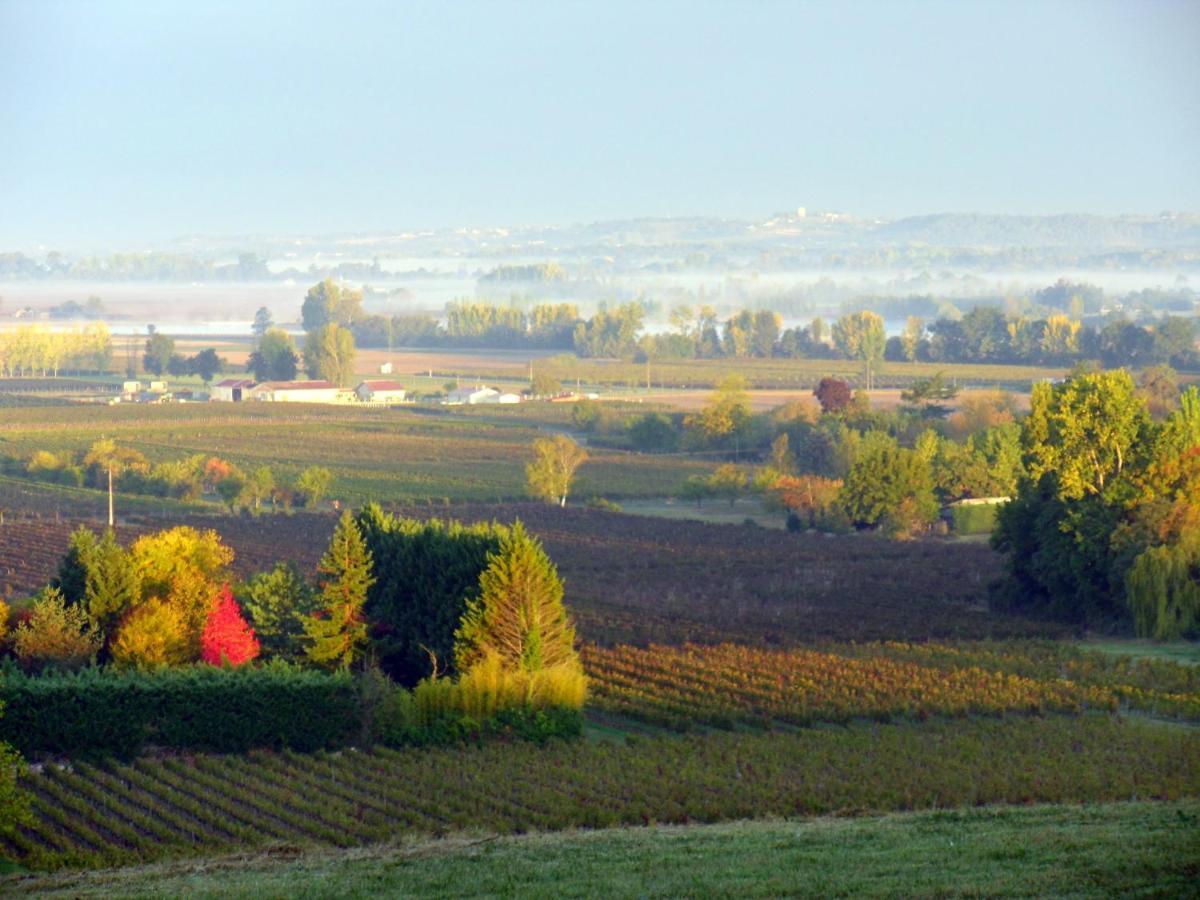Romantic Gite Nr St Emilion With Private Pool And Views To Die For Pujols  Dış mekan fotoğraf